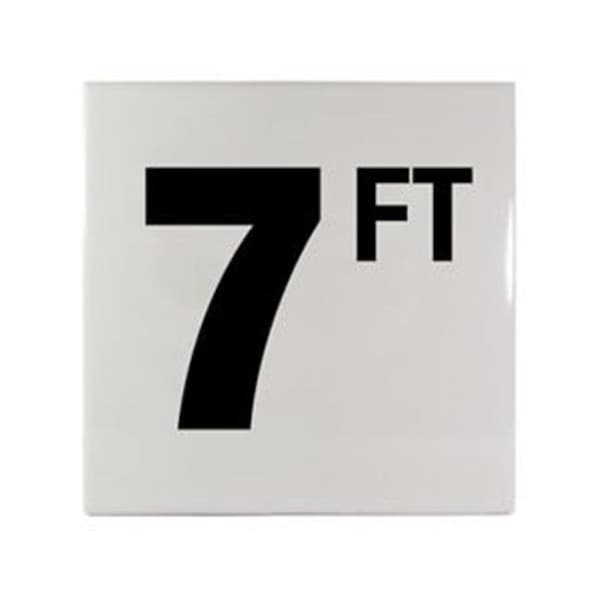 Inlays Inlays C610070 6 in. Smooth Ceramic Tile - 7 FT C610070 - main